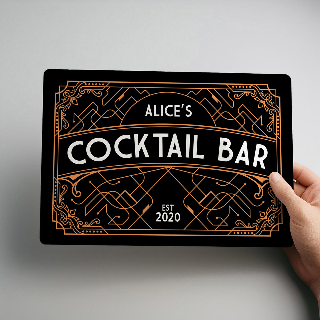 Why Every Home Bar Needs a Personalised Bar Sign