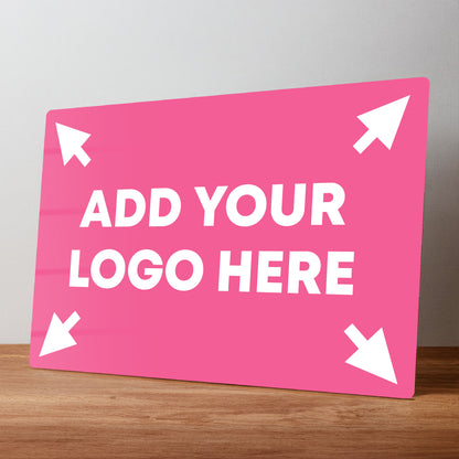 Sign Custom Printed with Your Business Logo Metal Personalised Sign