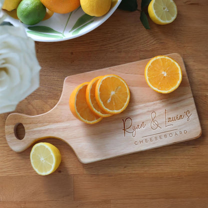 Cheese Board with Personalised Engraving