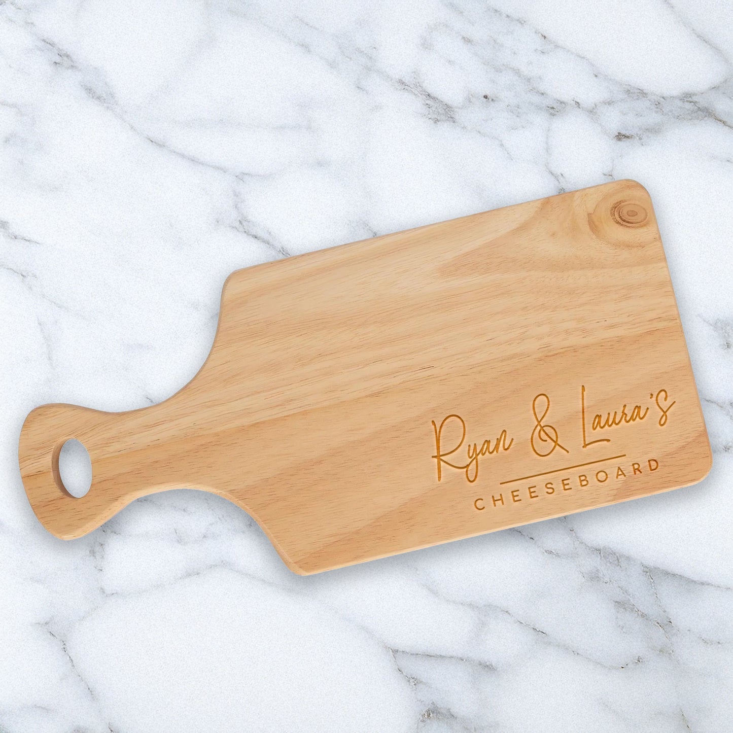 Cheese Board with Personalised Engraving