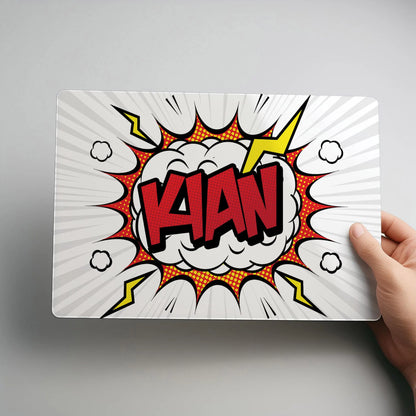 Personalised Superhero Sign – Comic Book Bedroom Wall Decor